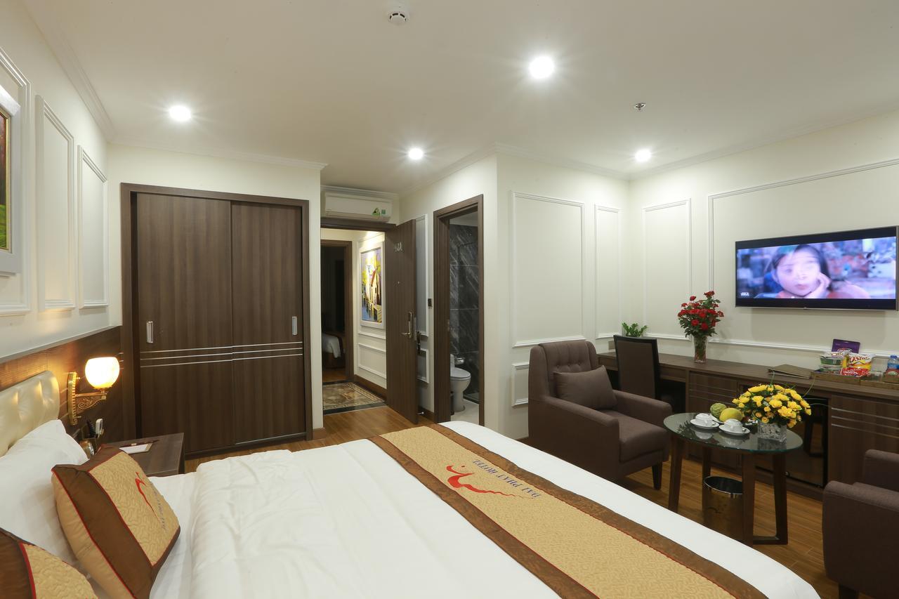 Dai Phat Hotel Hanoi Buitenkant foto